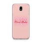Pink Initials Personalised Samsung J5 2017 Case