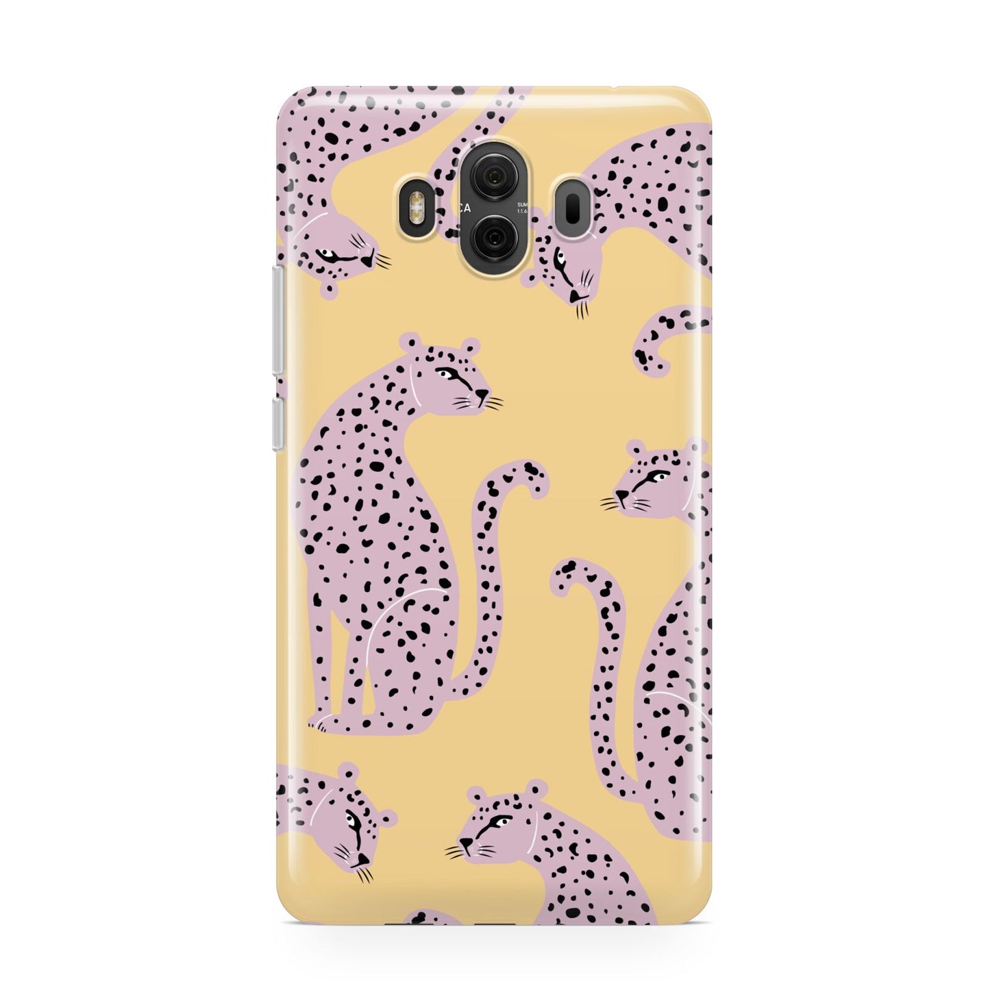 Pink Leopards Huawei Mate 10 Protective Phone Case