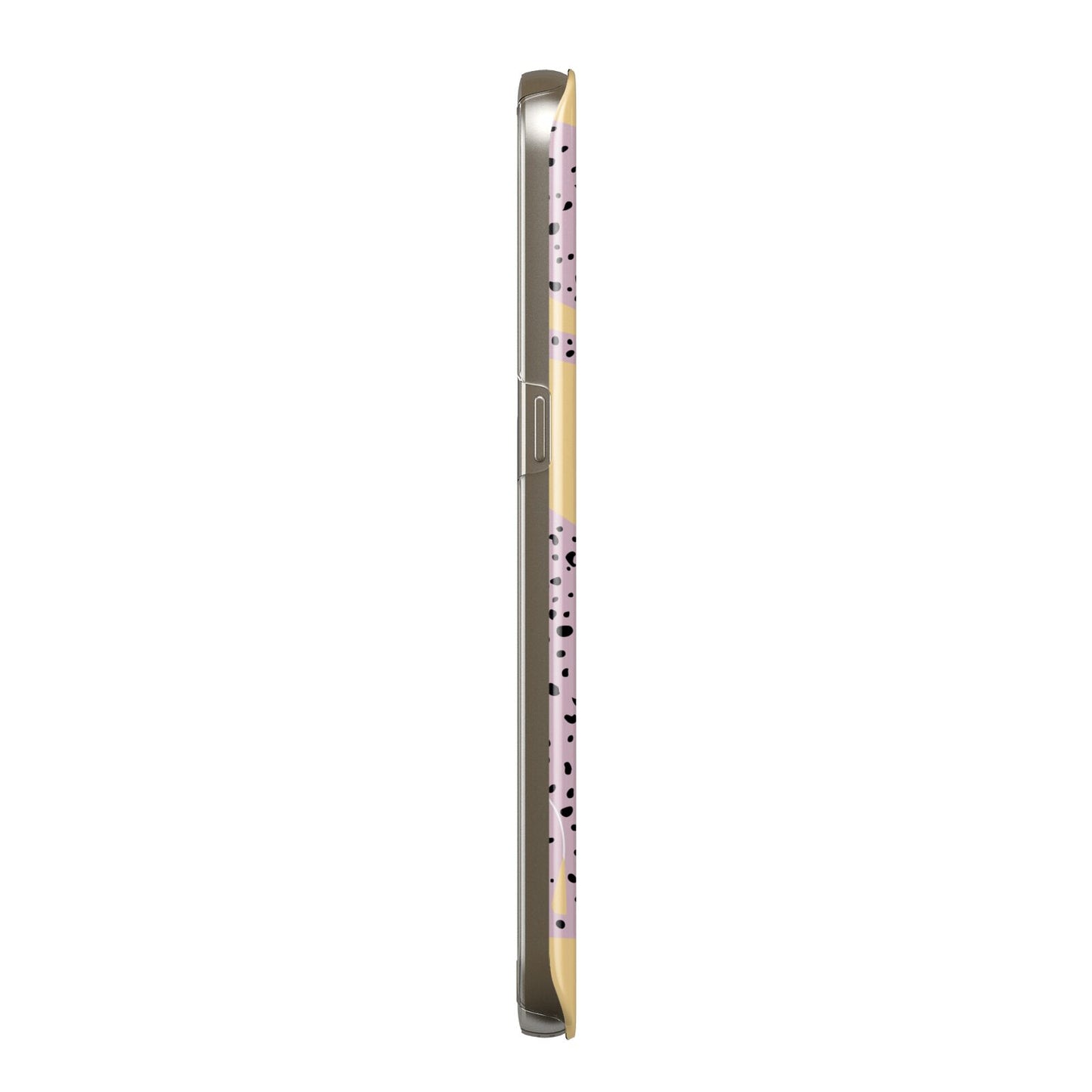 Pink Leopards Samsung Galaxy Case Side View