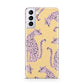Pink Leopards Samsung S21 Plus Phone Case