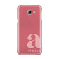 Pink Letter with Name Samsung Galaxy A8 2016 Case