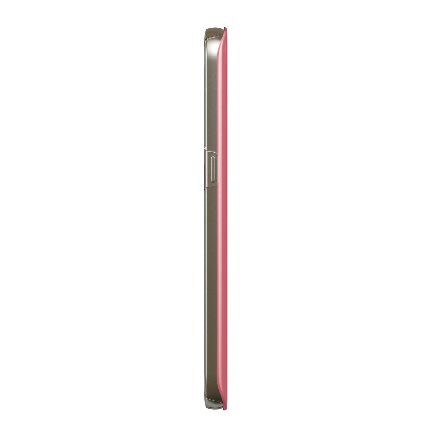 Pink Letter with Name Samsung Galaxy Case Side View