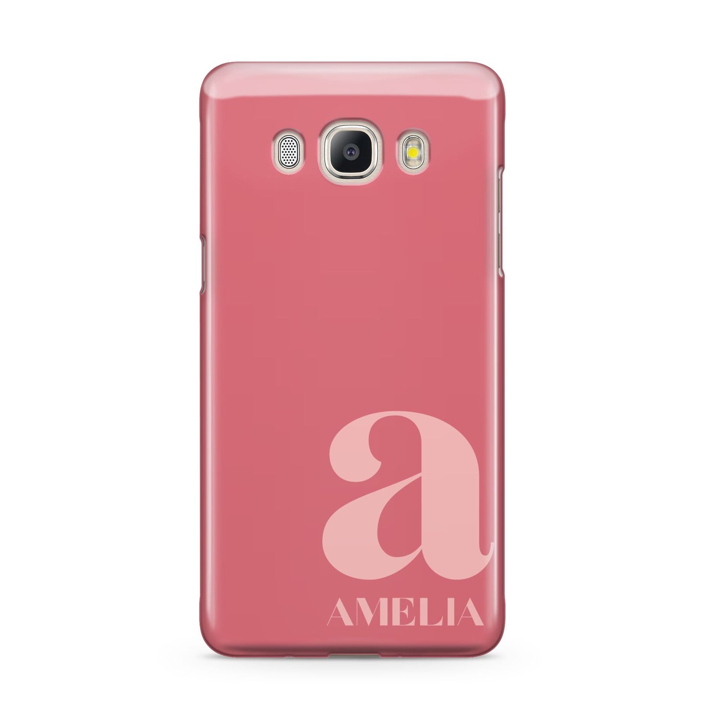 Pink Letter with Name Samsung Galaxy J5 2016 Case