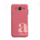 Pink Letter with Name Samsung Galaxy J5 Case