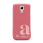 Pink Letter with Name Samsung Galaxy S4 Mini Case