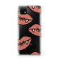 Pink Lips with Fangs Personalised Huawei Enjoy 20 Phone Case