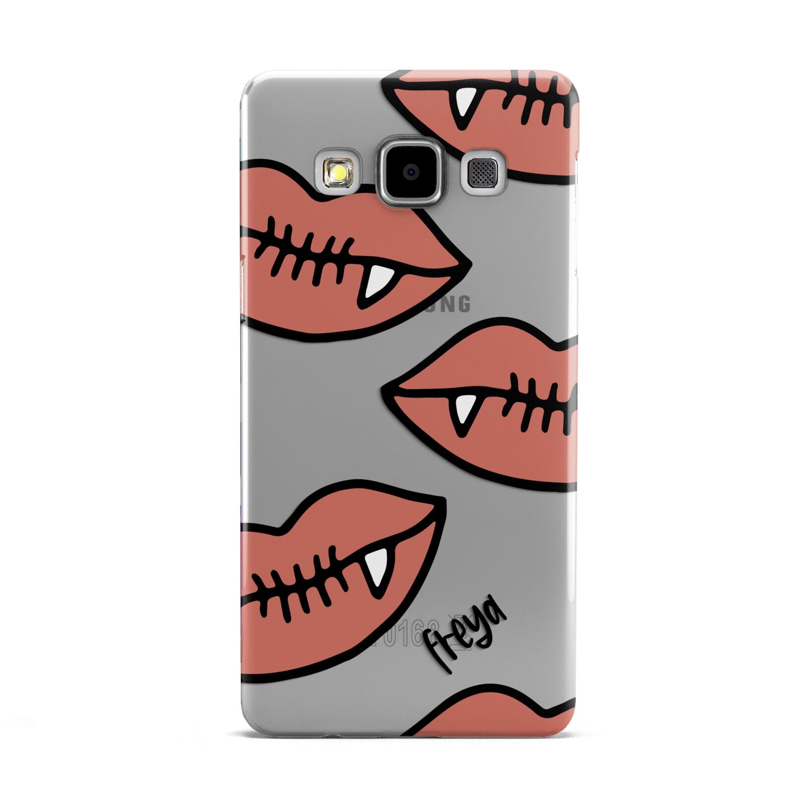Pink Lips with Fangs Personalised Samsung Galaxy A5 Case