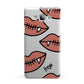 Pink Lips with Fangs Personalised Samsung Galaxy A7 2015 Case