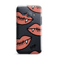 Pink Lips with Fangs Personalised Samsung Galaxy J1 2016 Case