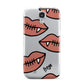 Pink Lips with Fangs Personalised Samsung Galaxy S4 Case
