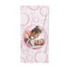 Pink Love Hearts Photo Personalised Beach Towel