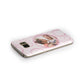 Pink Love Hearts Photo Personalised Samsung Galaxy Case Side Close Up
