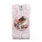 Pink Love Hearts Photo Personalised Samsung Galaxy Note 3 Case