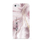 Pink Marble Apple iPhone 5 Case