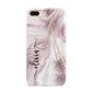 Pink Marble Apple iPhone 7 8 Plus 3D Tough Case
