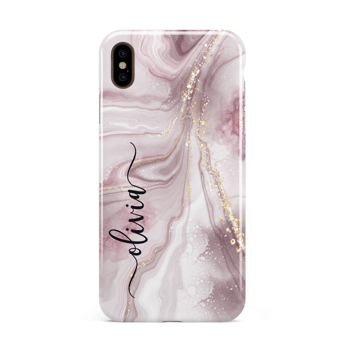 Pink Marble Apple iPhone Xs Max 3D Tough Case