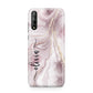 Pink Marble Huawei Enjoy 10s Phone Case
