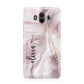 Pink Marble Huawei Mate 10 Protective Phone Case