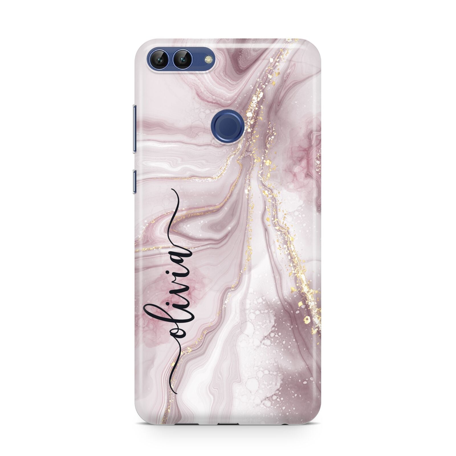 Pink Marble Huawei P Smart Case