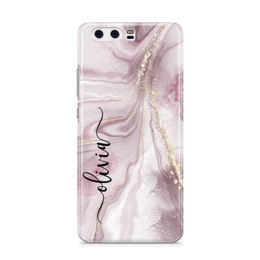 Pink Marble Huawei P10 Phone Case