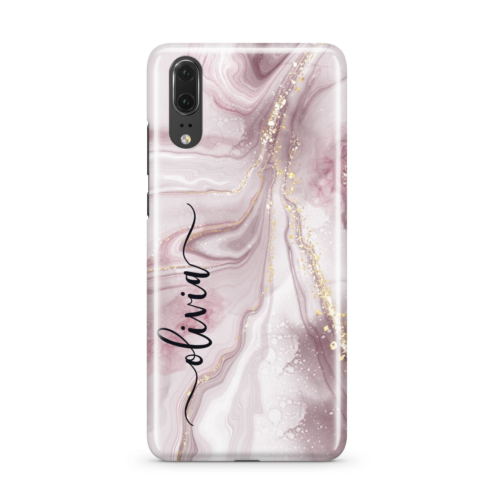 Pink Marble Huawei P20 Phone Case