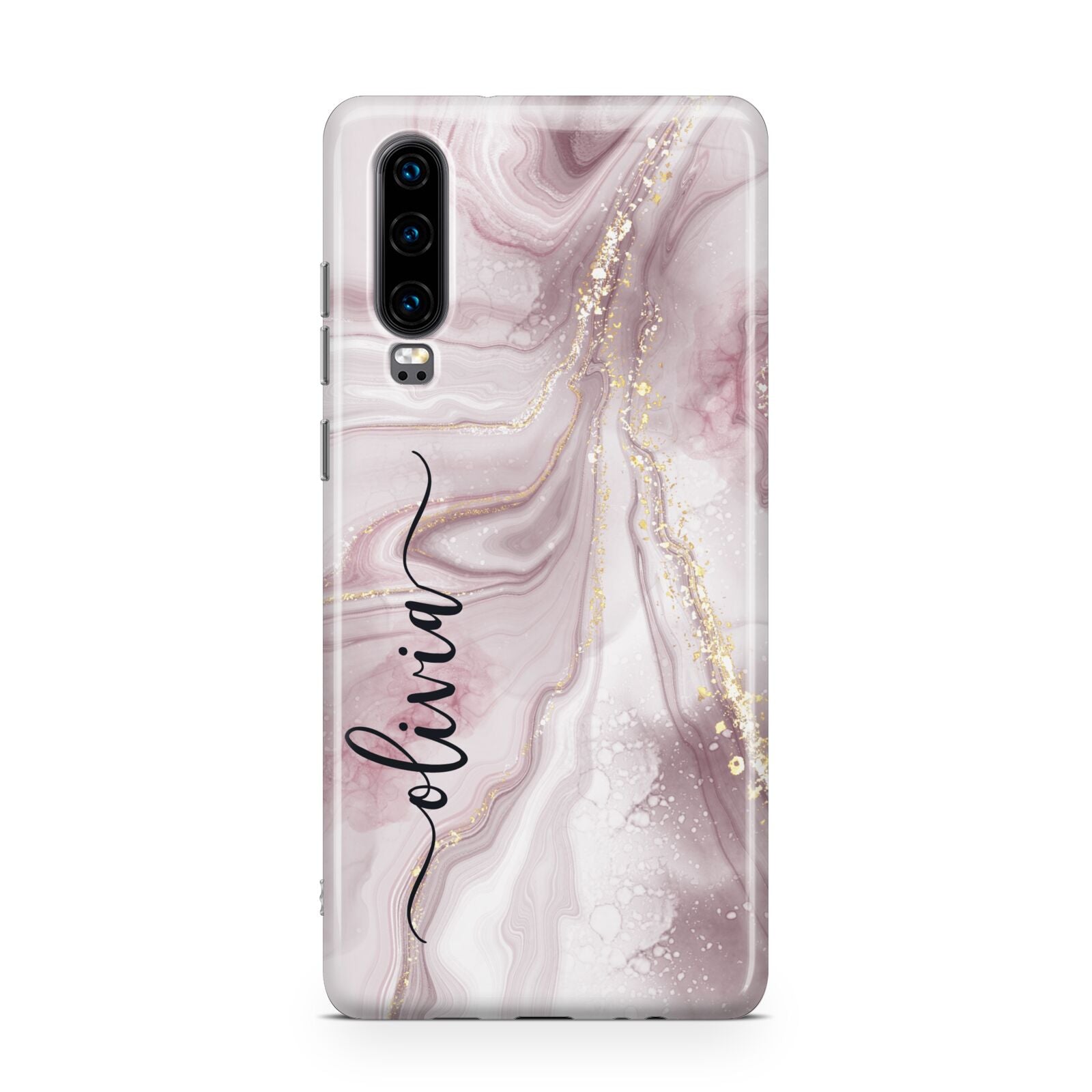 Pink Marble Huawei P30 Phone Case