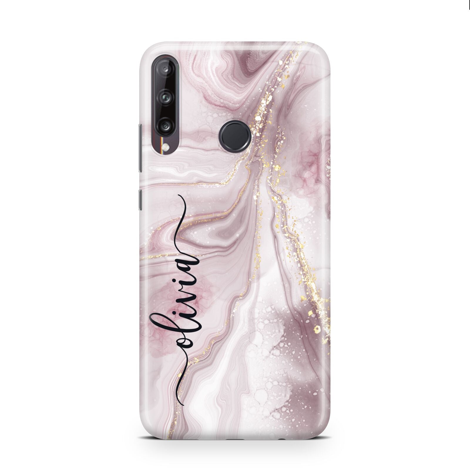 Pink Marble Huawei P40 Lite E Phone Case