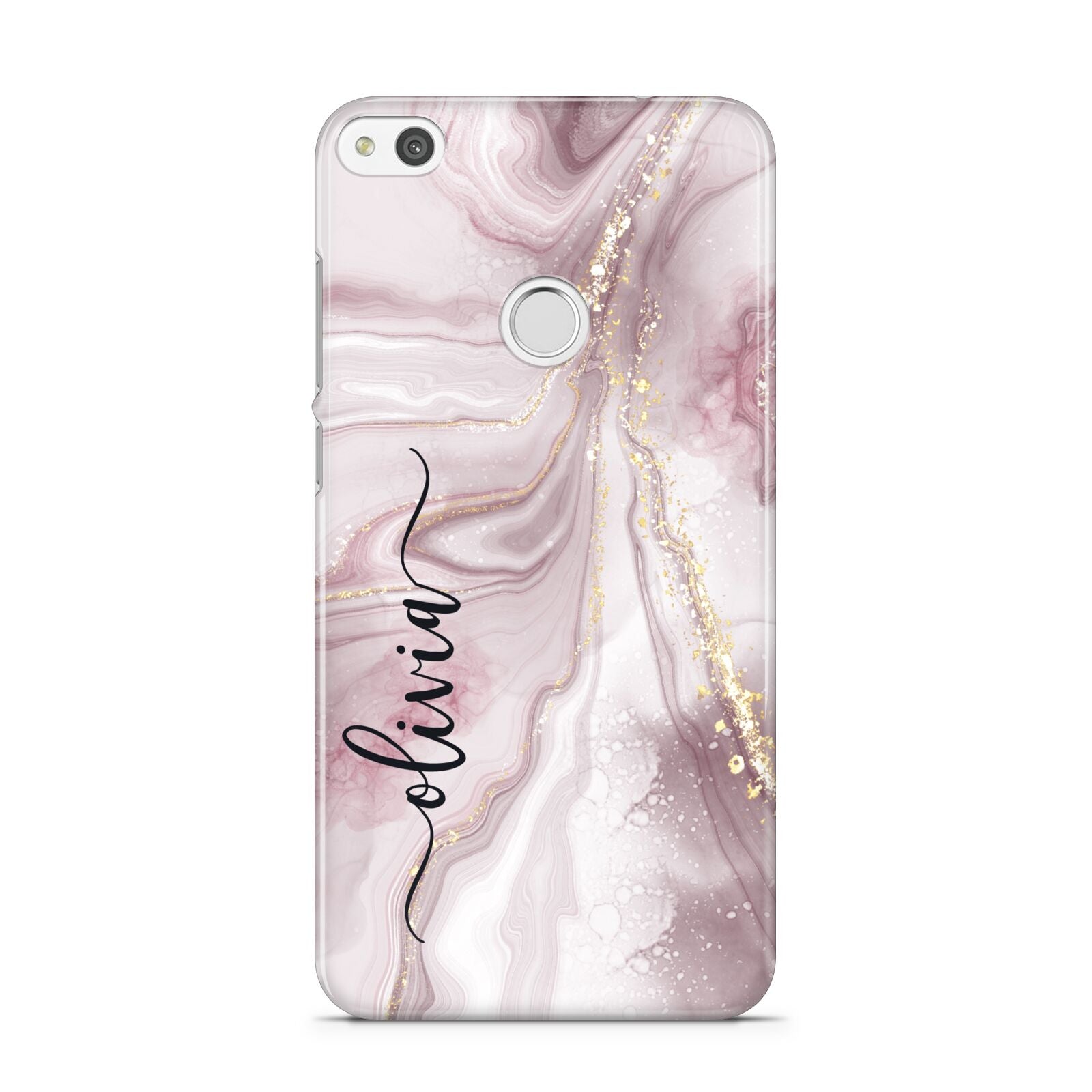 Pink Marble Huawei P8 Lite Case