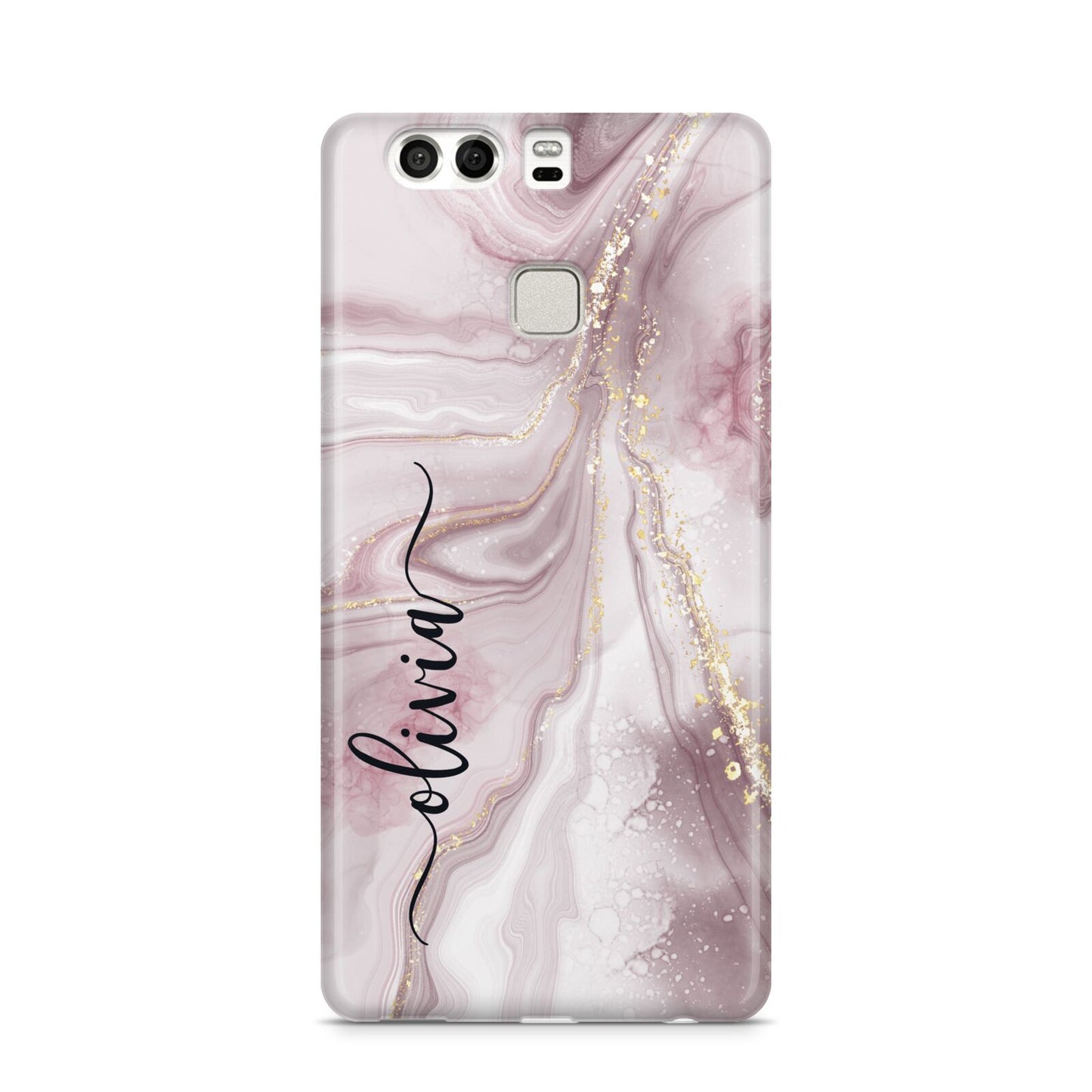 Pink Marble Huawei P9 Case