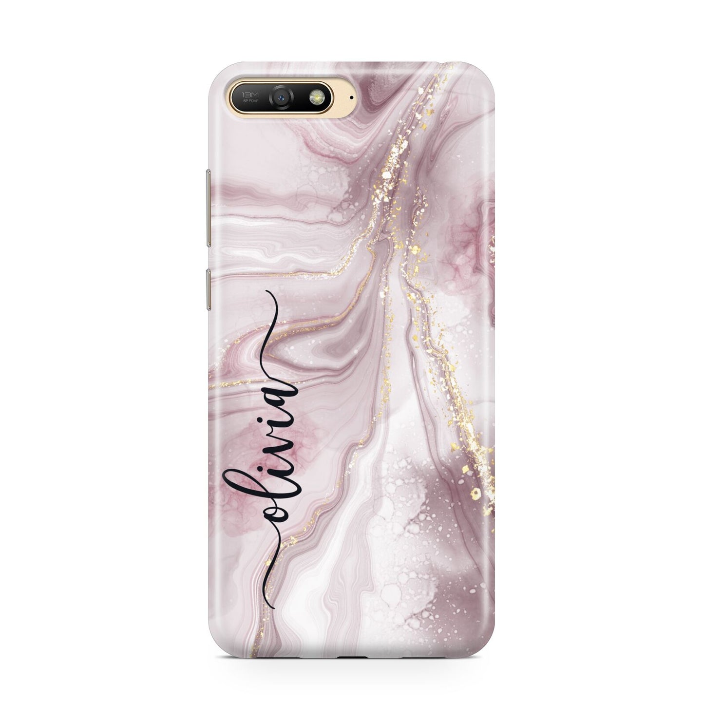 Pink Marble Huawei Y6 2018