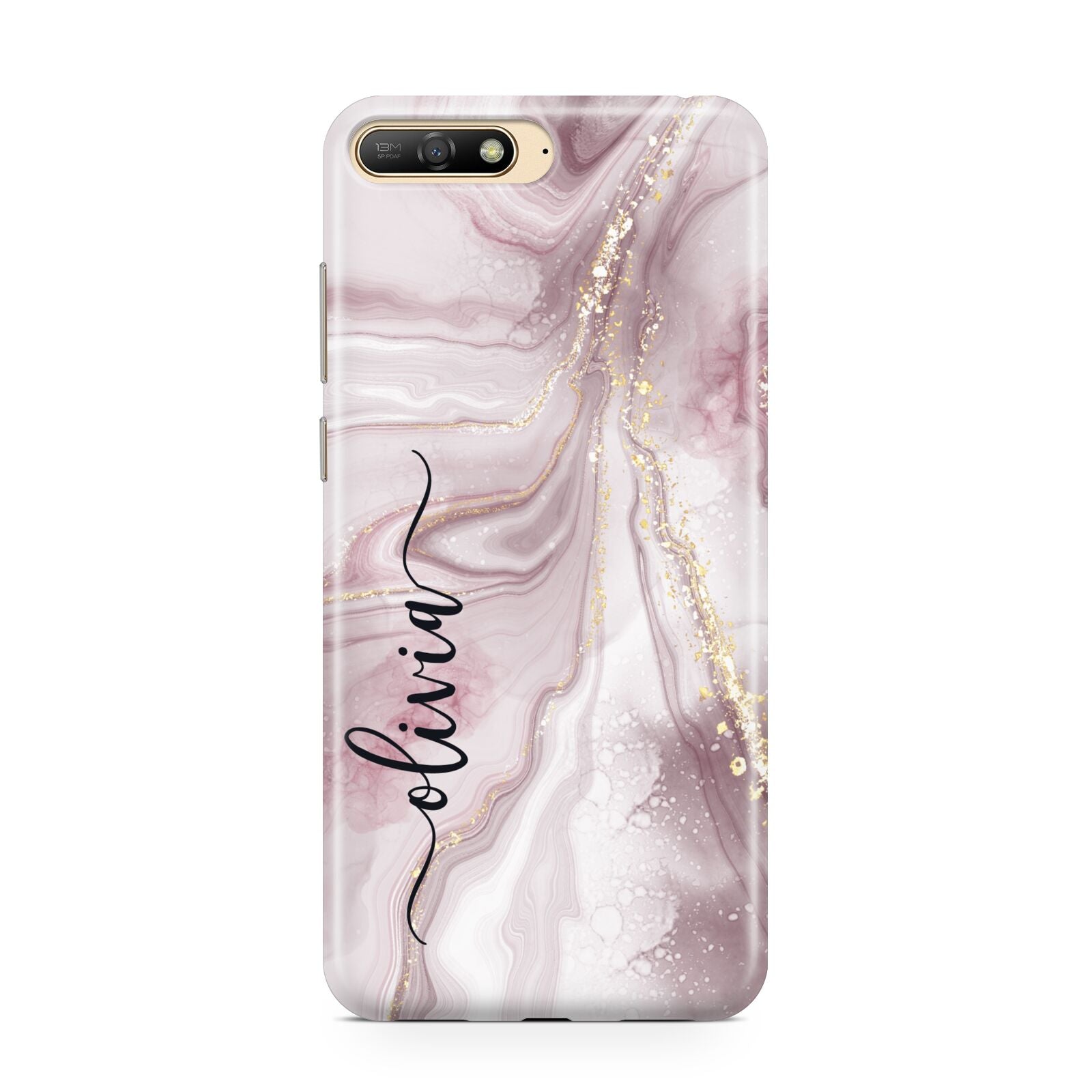 Pink Marble Huawei Y6 2018
