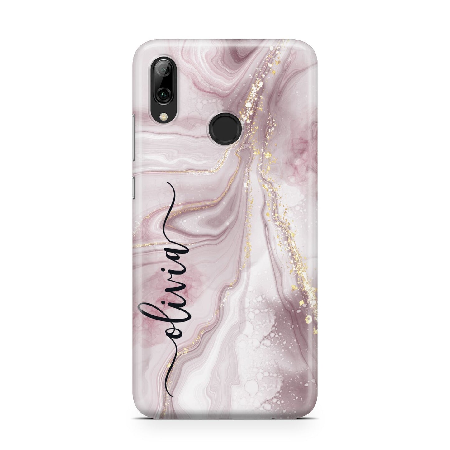Pink Marble Huawei Y7 2019
