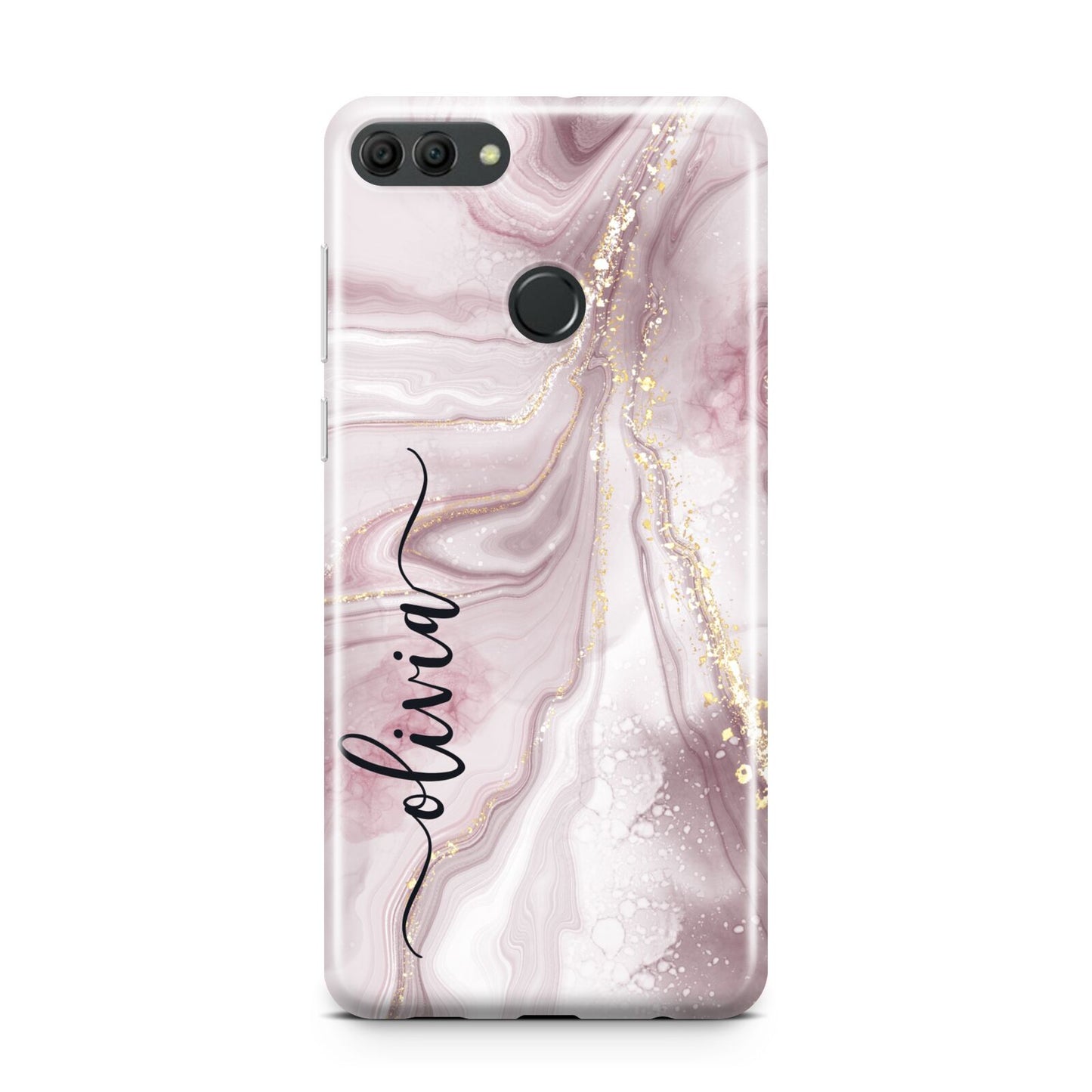 Pink Marble Huawei Y9 2018