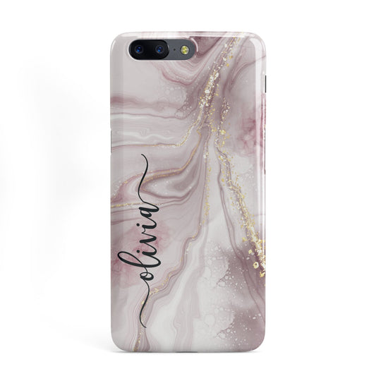 Pink Marble OnePlus Case