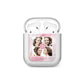 Pink Marble Personalised Photo AirPods Case