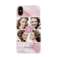 Pink Marble Personalised Photo Apple iPhone XS 3D Snap Case