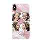 Pink Marble Personalised Photo Apple iPhone Xs Max 3D Snap Case