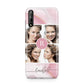 Pink Marble Personalised Photo Huawei Enjoy 10s Phone Case