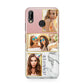 Pink Marble Photo Upload Name Huawei P20 Lite Phone Case
