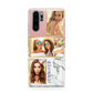 Pink Marble Photo Upload Name Huawei P30 Pro Phone Case