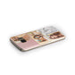 Pink Marble Photo Upload Name Samsung Galaxy Case Side Close Up