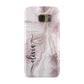 Pink Marble Samsung Galaxy Case