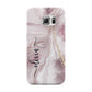 Pink Marble Samsung Galaxy S6 Edge Case
