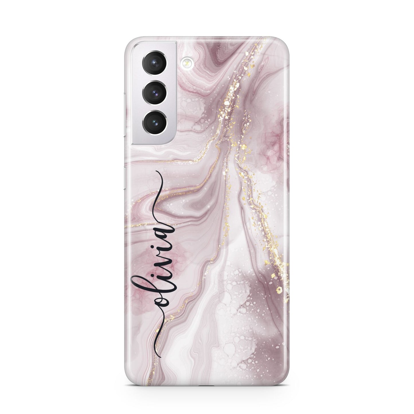 Pink Marble Samsung S21 Case