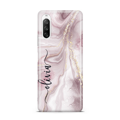 Pink Marble Sony Xperia 10 III Case