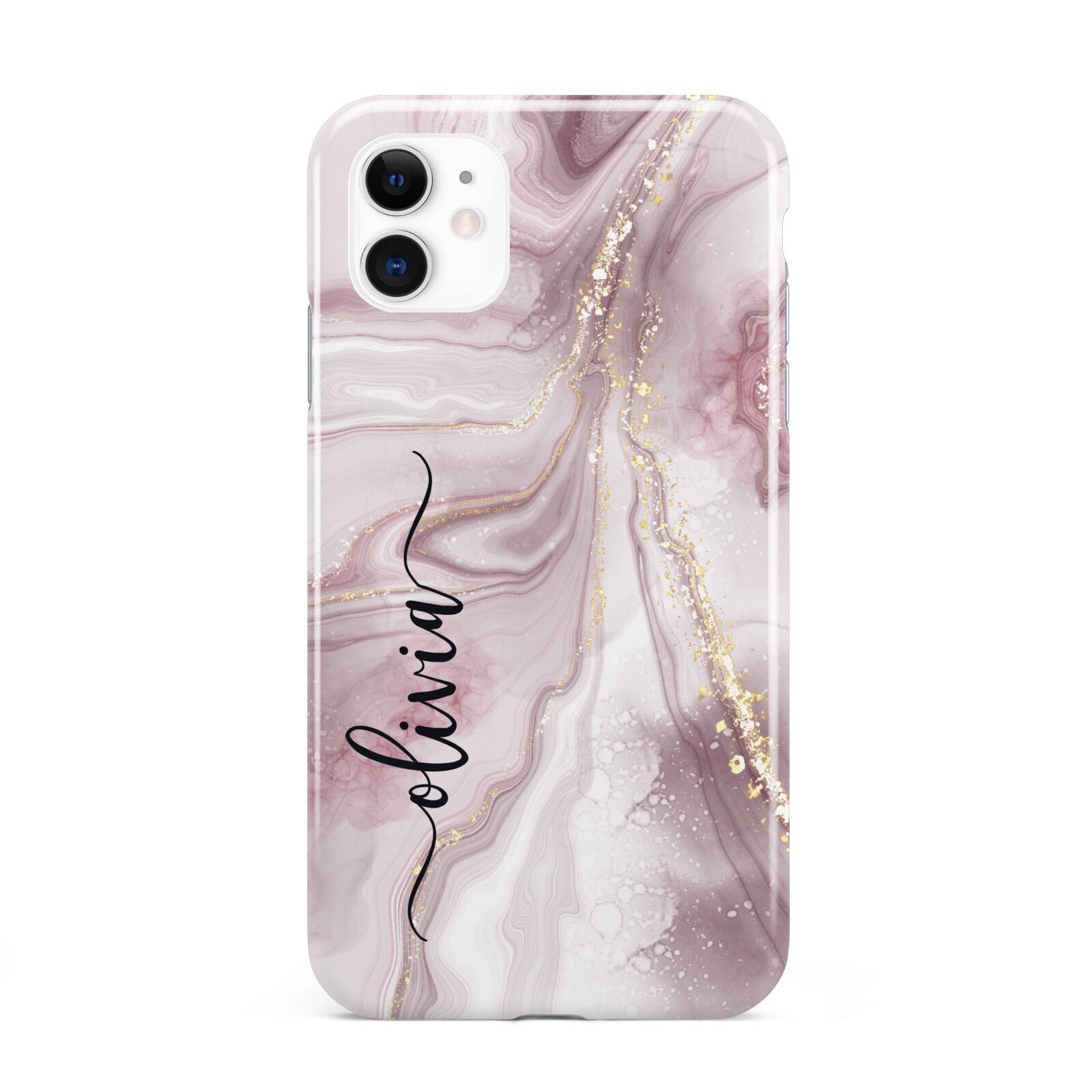 Pink Marble iPhone 11 3D Tough Case