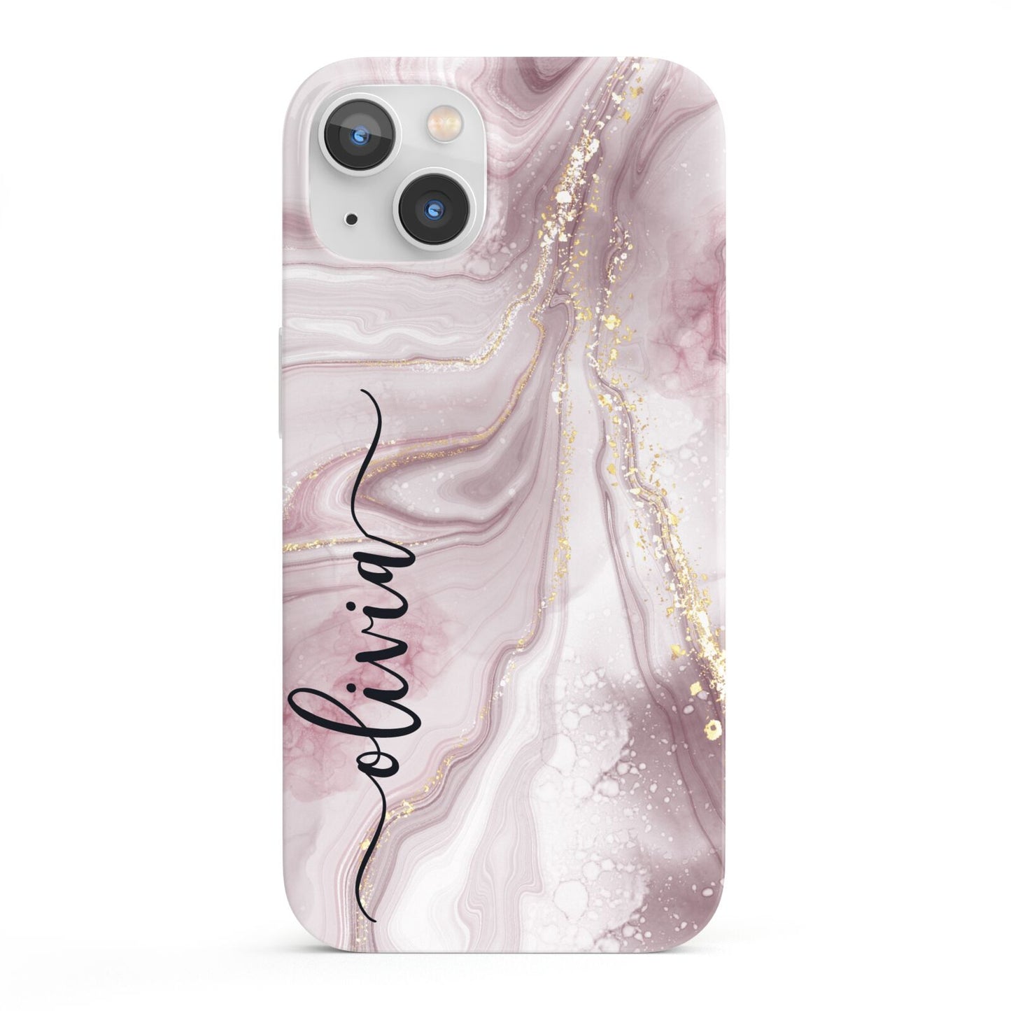 Pink Marble iPhone 13 Full Wrap 3D Snap Case