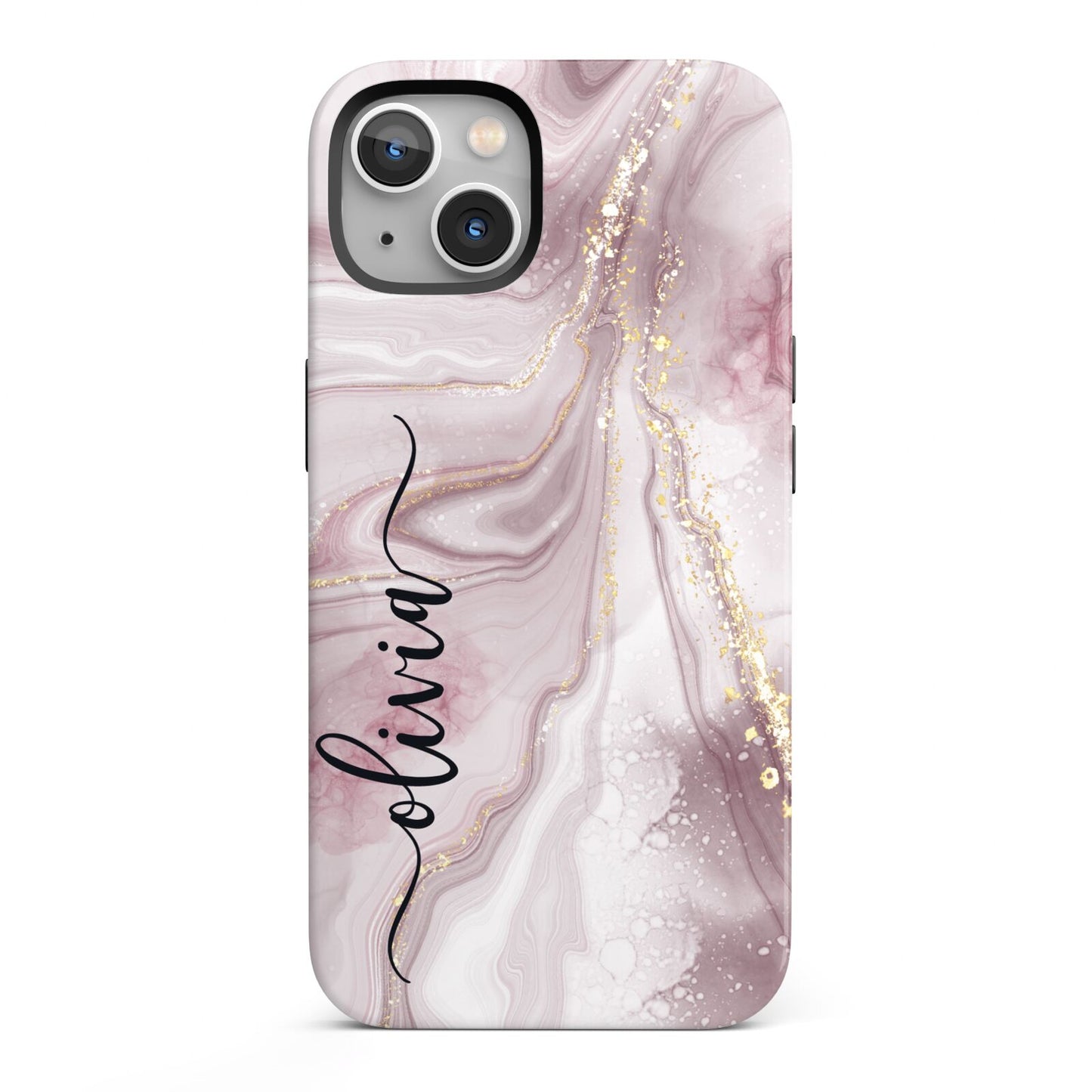 Pink Marble iPhone 13 Full Wrap 3D Tough Case