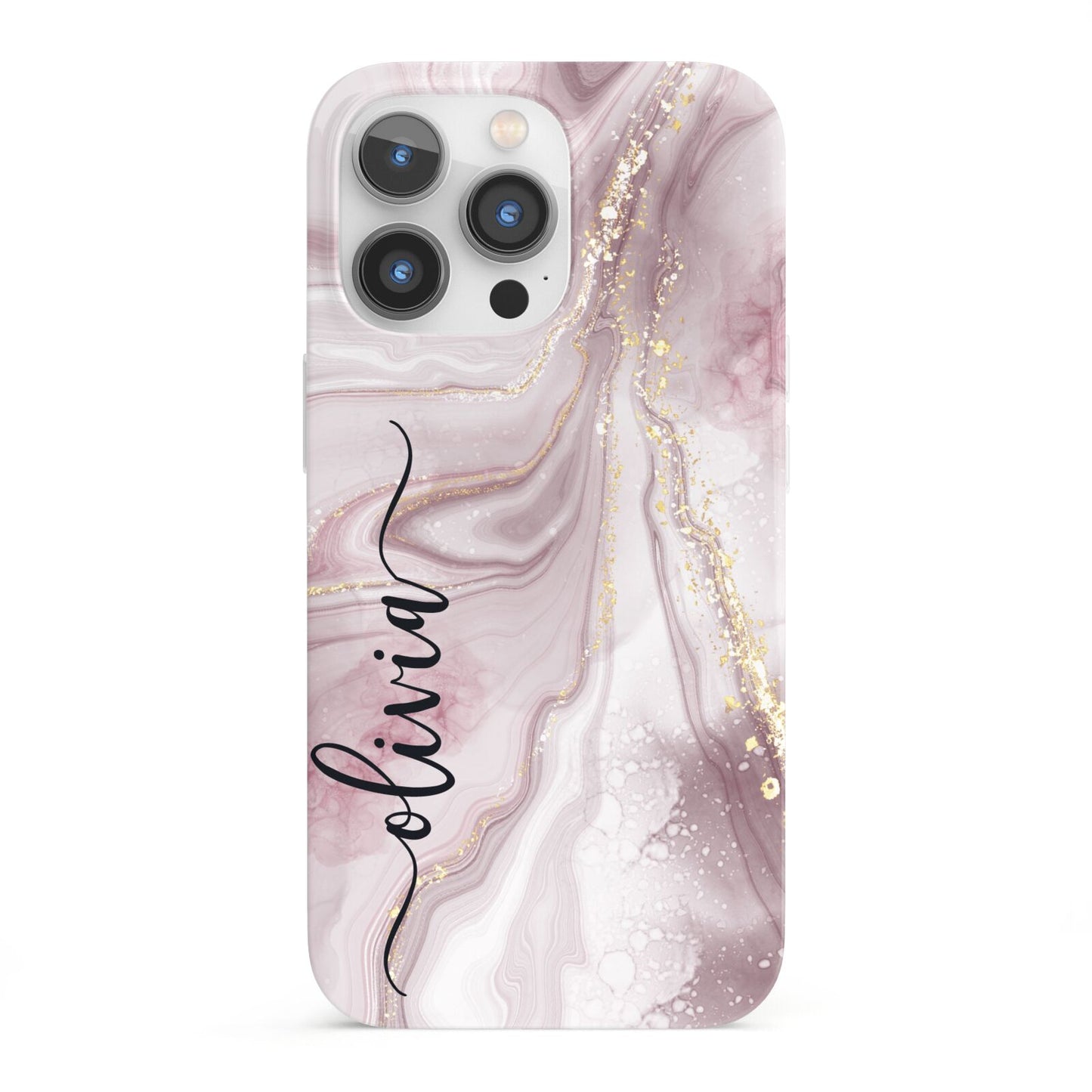 Pink Marble iPhone 13 Pro Full Wrap 3D Snap Case