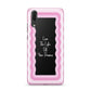 Pink Mirror Quote Huawei P20 Phone Case
